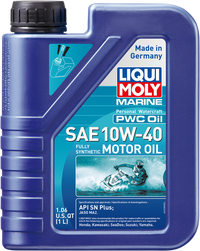 LIQUI MOLY Marine 4T Engine Oil - 10W40 - 1L (Part Number: 20528)