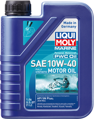 LIQUI MOLY Marine 4T Engine Oil - 10W40 - 1L (Part Number: 20528)