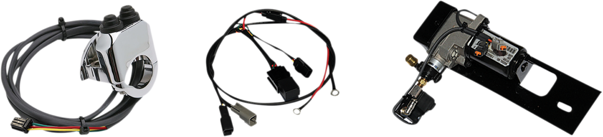 Legend Suspension AIR-A FL Adjustable Air Suspension System with Chrome Handlebar Control * Part #13110157