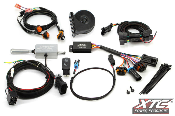 XTC Power Products ATS-L-HON-S6 Kit with Billet Column Lever for Automatic Turn Signal System