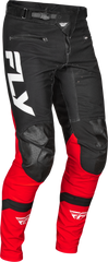 FLY RACING Youth Rayce Bicycle Pants Red/Black/White Sz 26 - Performance BMX/MTB Gear