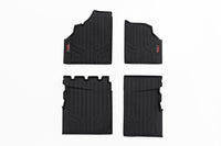 Rough Country | Floor Mats | Front & Rear | Can-Am Defender HD5/HD7/HD8/HD9/HD10 | U-1103