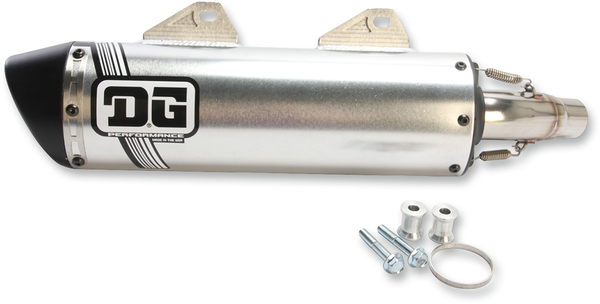 DG PERFORMANCE V2* Exhaust 073-4150 - Lightweight Stainless Steel & Aluminum Construction