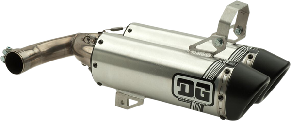 DG PERFORMANCE V2* Dual Exhaust 073-4103 - Stainless Steel Merge Collector