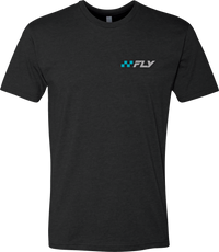FLY RACING Victory Tee Black - Part Number 354-0326S