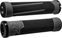 ODI D35A2BH-B MTB/BMX Grips in Black/Graphite with Black Accents