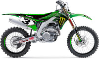 D-COR Complete Kit 19 Monster Kaw Kx 450 White Bg - Part Number 20-20-759