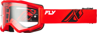 Focus Goggle Red/Black W/ Clear Lens