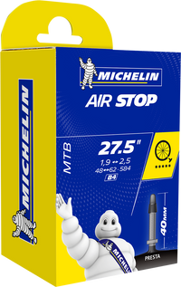 MICHELIN Air Stop Tube 1.9"-2.5" x 27.5" - Presta 40 mm - Part #16880