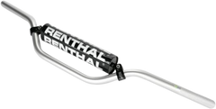 RENTHAL 764-01-SI-01-185 Handlebar - 7/8" - Jimmy Button - Silver