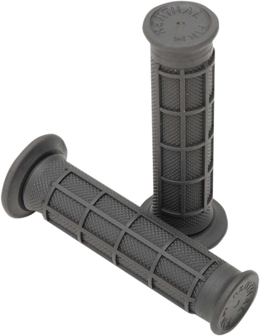 Renthal G113 Half Waffle Grips - Firm for ATV with Traction and Comfort