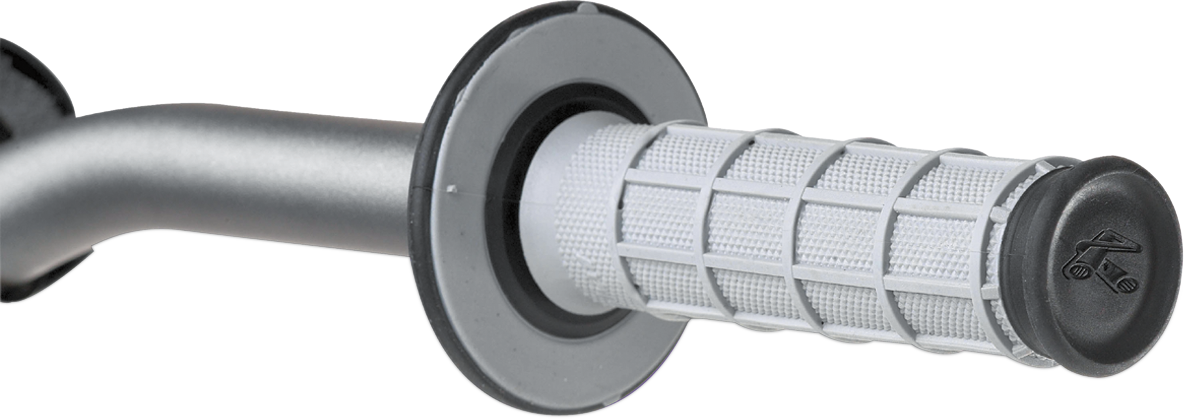 Renthal Offroad Dual-Compound Grips with Full Waffle Pattern - Gray G152