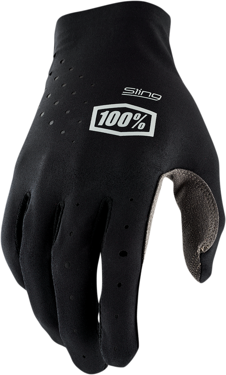 100% Sling MX Gloves Black Small (Part Number 10023-00000)