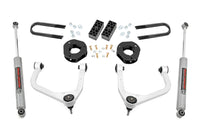 Rough Country | 3.5 Inch Lift Kit | Rear Mono Leaf | Chevy Silverado 1500 2WD/4WD (2025-2026) | 28230_A