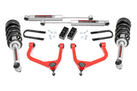 Rough Country | 3.5 Inch Lift Kit | N3 Struts | Rear Mono Leaf | Chevy Silverado 1500 (22-24) | 28231RED