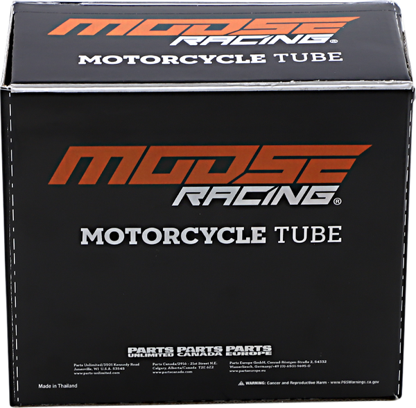 MOOSE RACING Inner Tube - Standard 19" - TR-4 - Center Metal Valve M20070