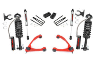 Rough Country | 3.5" Lift Kit | Forged UCA | Cast Steel | Vertex/V2 | Chevy/GMC 1500 (07-13) | 19857RED