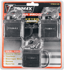 TRIMAX TPW3125 Same Key Lock - Weather-Resistant Security Solution