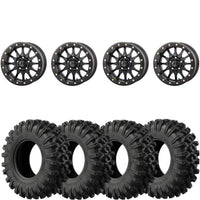 Frontline 223 beadlock Matte Black on EFX MotoRavage XL