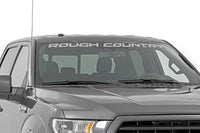Rough Country | Rough Country Decal | 3 Inch x 49 Inch | Curved | Silver | 84167