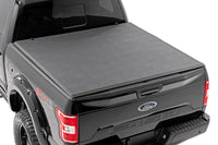 Rough Country | Soft Tri-Fold Bed Cover | 5'7" Bed | Ford F-150 2WD/4WD (2004-2014) | 41509550A