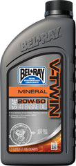 BEL-RAY V Twin Mineral Engine Oil 20W-50 - 1L