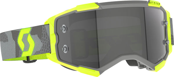 SCOTT Fury LS Goggle Lt Grey/Neon Yellow Grey Works - 272827-7697327