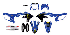 D-COR Complete Kit 23 Blue for YZF 450 - Part Number 20-50-703