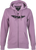 Women's Fly Corporate Zip Up Hoodie Mauve 2x