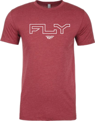 FLY RACING Fly Edge Tee Cardinal 2x - Premium Comfort and Style