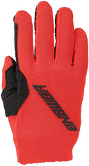 Answer 25 Aerlite Gloves Red/Black Youth - Small