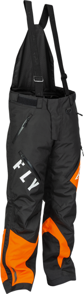 FLY RACING Snx Pro Pant Black/Orange XL - Weatherproof Snow Gear