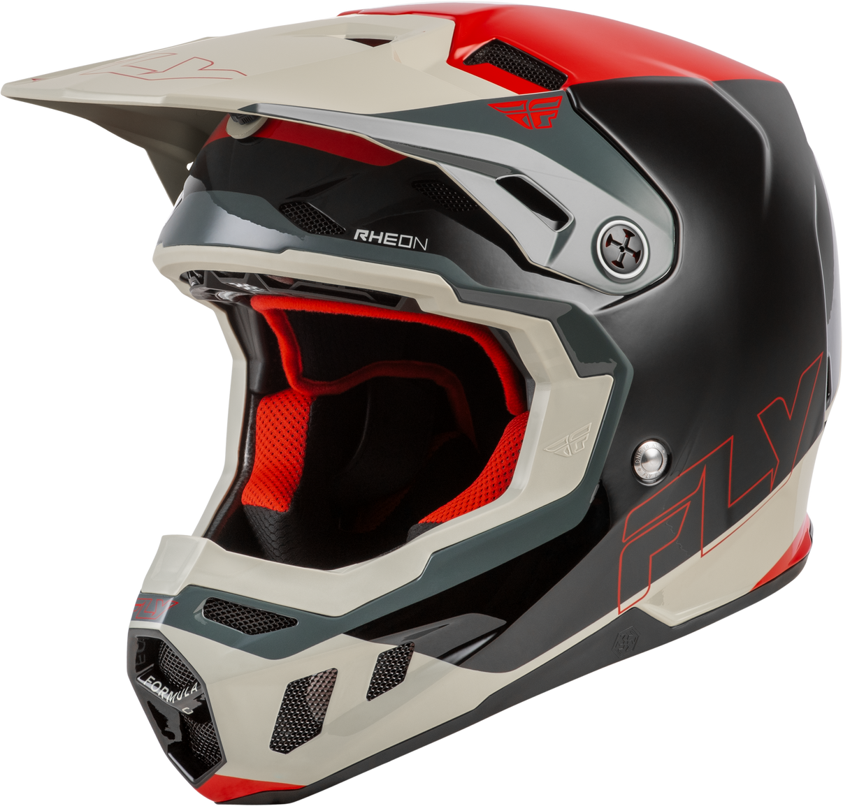 Formula Cc Glide Helmet Black/Red/Grey Lg