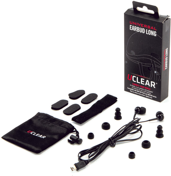 UCLEAR Half Helmet Earbuds for HBC and AMP Series - Part Number 11017