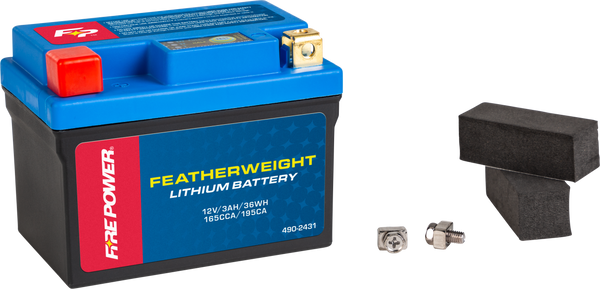 FIRE POWER LFP02-B Featherweight Lithium Battery - 165 CCA 12V/36Wh