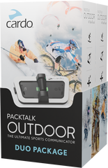 CARDO Packtalk Outdoor Duo White SP000110 - Wireless Hands-Free Intercom System