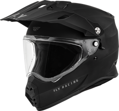 Trekker Solid Helmet Matte Black Lg