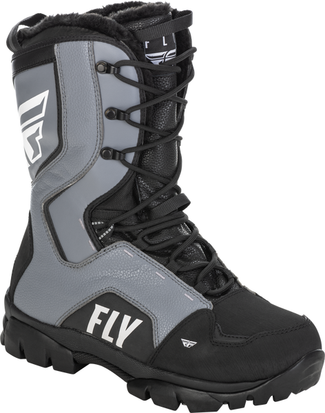 FLY RACING Marker Boot Black/Grey - Part Number 361-97207