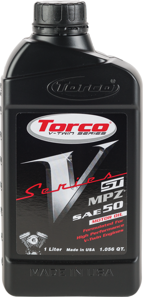 TORCO V Series ST Motor Oil 50W - Part Number T630050CE