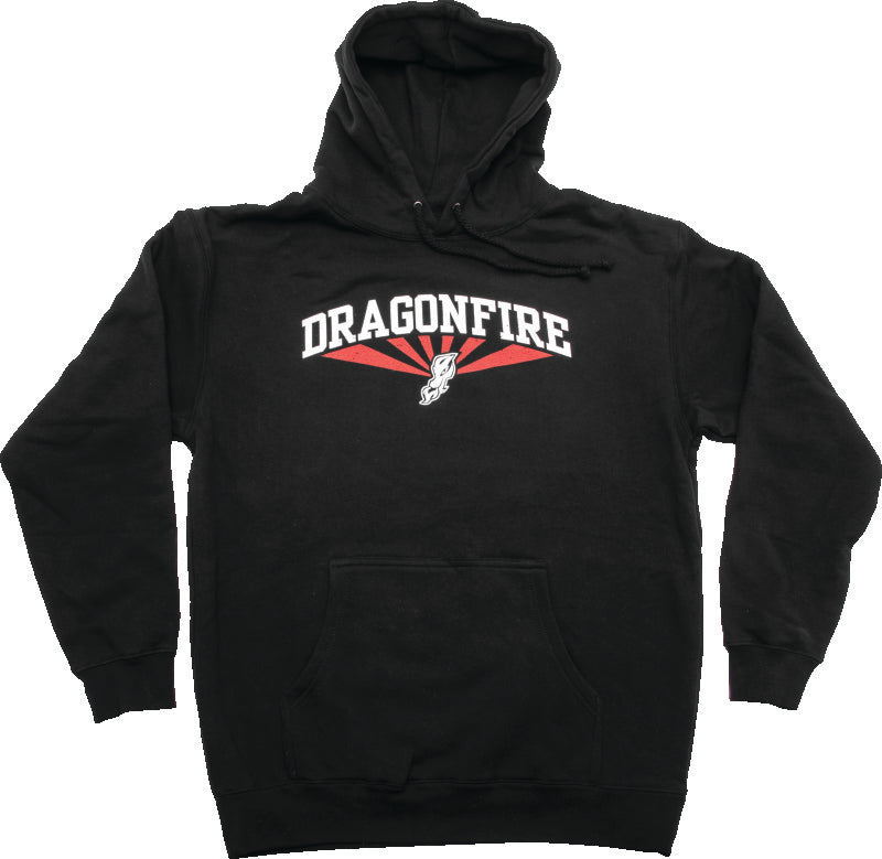 DragonFire Racing Dfr Az Hoodie Blk/Rd Lg