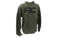 Rough Country | Rough Country Hoodie | RC Topographical Sleeve | Army Green | LG | 94096LG