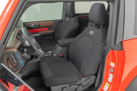 Rough Country | Seat Covers | Bucket Seats | FR & RR | Ford Bronco (2 Door) 4WD (2021-2026) | 91050