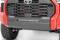 Rough Country | LED Light Kit | Bumper Mount | 20" Black Slim Line | Toyota Tundra (22-26) | 71077