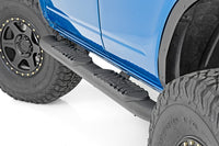 Rough Country | Oval Nerf Step | 4-Door | Black | Ford Bronco 4WD (2021-2026) | 21011