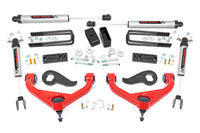 Rough Country | 3 Inch Lift Kit | UCAs | V2 | w/ Overloads | Chevy/GMC 2500HD/3500HD (20-26) | 97770RED