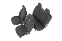 Rough Country | Seat Covers | Front and Rear | Jeep Wrangler JL 4WD (2018-2026) | 91020