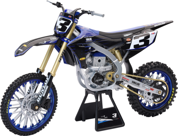 NEW-RAY 1:6 Yamaha Factory Team YZ450F Eli Tomac #3 with #1 SX/MX