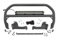 Rough Country | Nudge Bar | 20 Inch BLK DRL Single Row LED | Ford Bronco Sport 4WD (21-24) | 51042