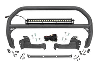 Rough Country | Nudge Bar | 20 Inch Black Single Row LED | Ford Bronco Sport 4WD (2021-2024) | 51041