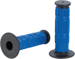 MOOSE RACING MG-11-UBM Qualifier Full Waffle Grips - Blue